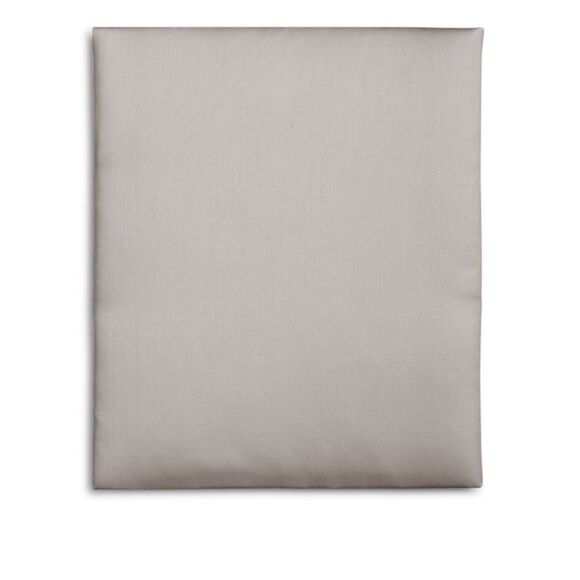 Hudson Park Collection 680TC Fitted Sateen Sheet, Twin. Color: Pewter - Picture 1 of 3